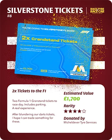 Silverstone F1 Tickets